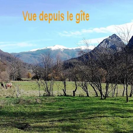 Grange En Pierres. Grand Jardin Et Belle Vue Villa Saurat Kültér fotó