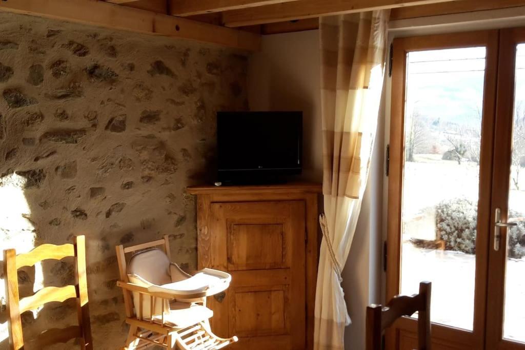 Grange En Pierres. Grand Jardin Et Belle Vue Villa Saurat Kültér fotó